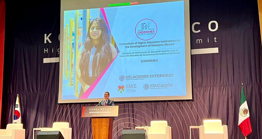 Se presenta el CIESDEMEX en la 1er Cumbre de Rectores Corea – México
