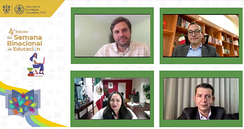 Académicos de UDG y la Universidad Estatal de California en Fullerton analizan desafíos de la educación binacional